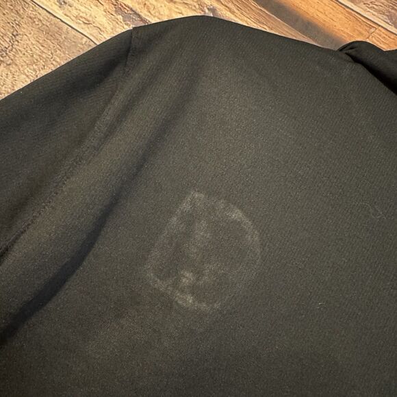 Nike Large Men's Black Polo Shirt Performance Golf Lion Logo Team Collegiate - Picture 5 of 8